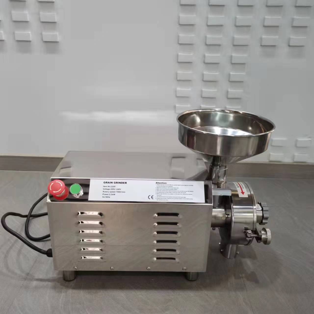 Coffee Equipment Grinder - Hohe Professionelle Edelstahl Universal Mühle Kaffeemühle
