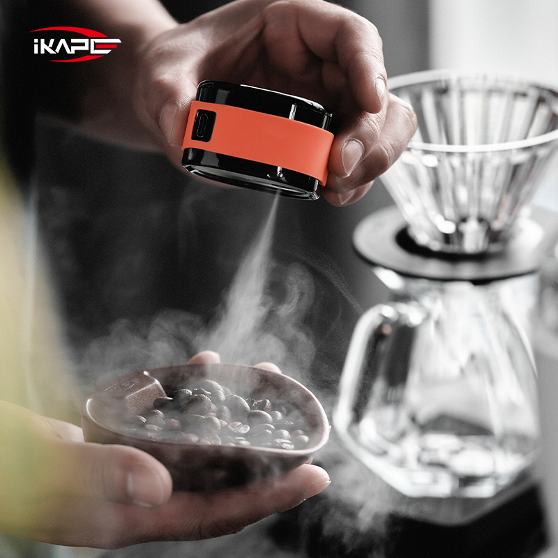 Bean Hopper Lid - IKAPE Kaffeebohnenzerstäuber, 20 ml antistatische automatische