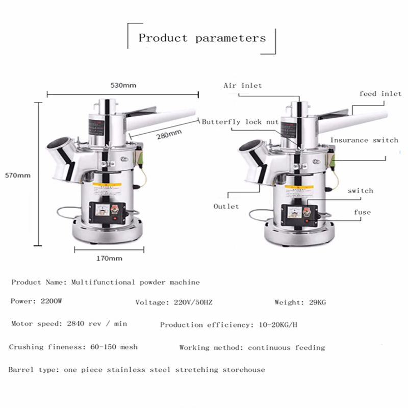 Ausrüstung Mühle/Maismühle/Kaf – Coffee Equipment Grinder Bewertung und Preis