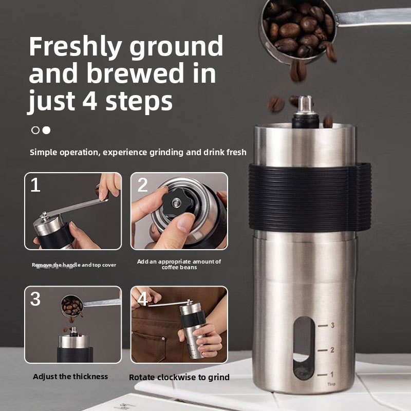 Tragbare handbetriebene Kaffee – Coffee Equipment Grinder Bewertung und Preis