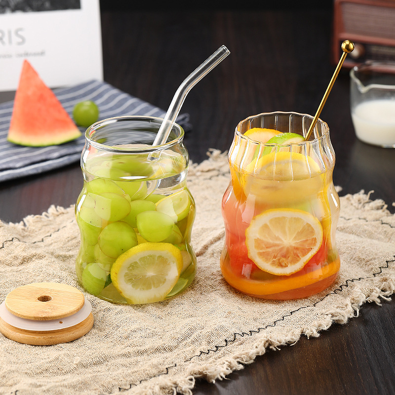 500ml Glas-Trinkbecher mit Str – Bean Hopper Lid Bewertung und Preis